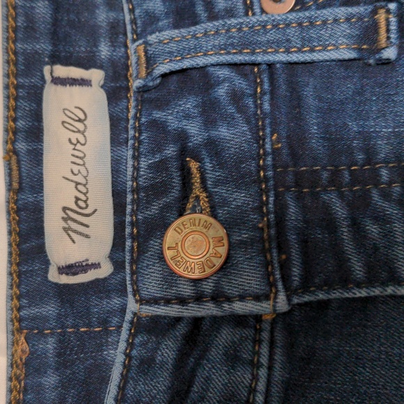 SOLD Madewell Curvy High Rise Skinny Jeans in Hayes Wash sz 25 Style K4312 - Picture 5 of 8